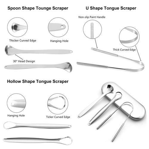 Tongue Cleaner Tongue Scraper Set Suitable For Cleaning Tongue Coating Item | Buy Tongue Cleaner Tongue Scraper Set Suitable For Cleaning Tongue Coating | SPOP Enterprise Global